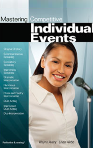 Mastering Competitive Individual Events Book Cover